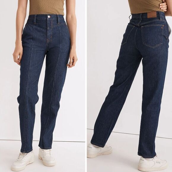NEW Madewell The Perfect Vintage Straight Jean in Greenhaven Wash, 27 - Picture 1 of 16